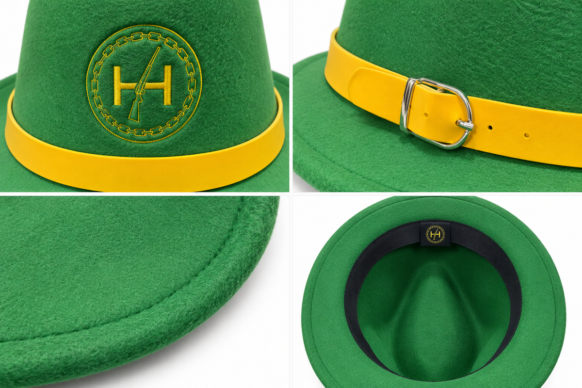 Cowboyhatt – Grønn